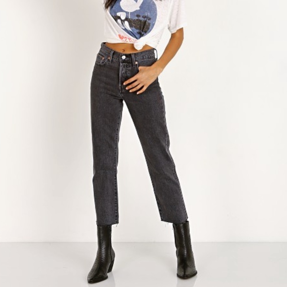 Levi's Wedgie Straight Leg Jean Denim